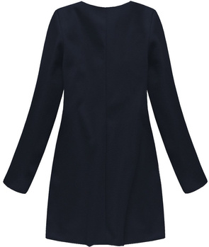 MINIMALIST COAT LIGHT NAVY BLUE (172/1ART)