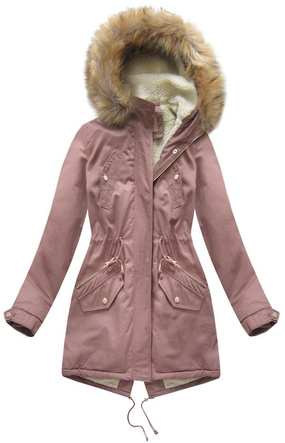 COTTON PARKA VINTAGE PINK (R1307)