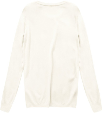 PULLOVER MIT TASCHEN ECRU (P7021)