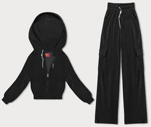 Dres ze spodniami typu cargo czarny