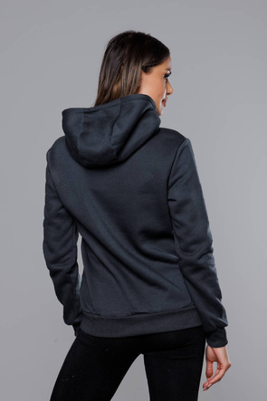 Damska bluza z kapturem granat