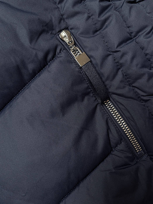 LANGE STEPPJACKE MARINEBLAU (7689)