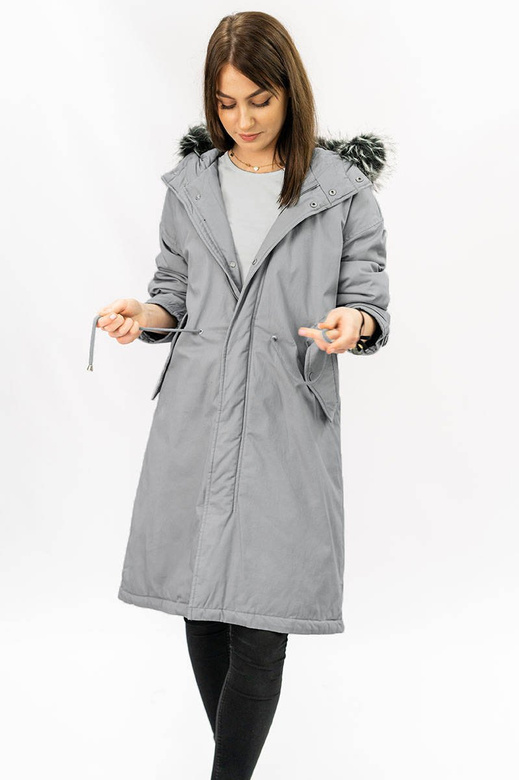 WINTER COTTON PARKA GREY (7085)