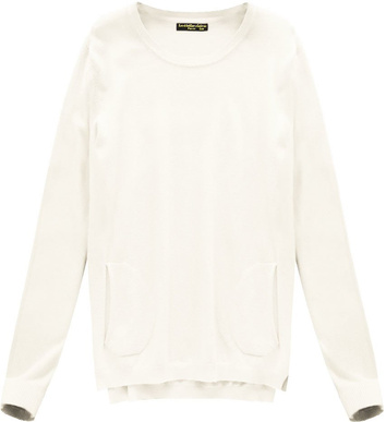 JUMPER WITH POCKETS ECRU (P7021)