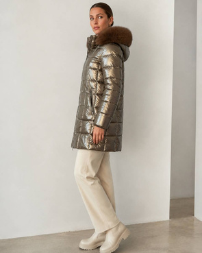 WINTER JACKET WITH MEMBRANE MINT (W182)