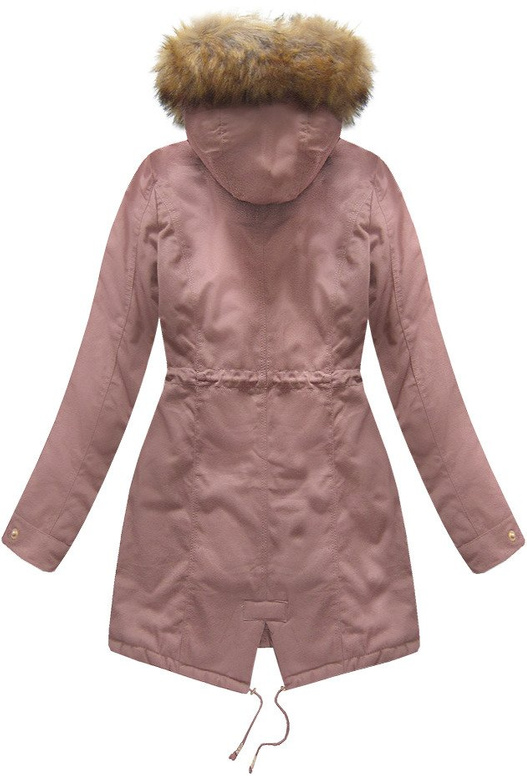 BAUMWOLLE PARKA ANTIK ROSA (R1307)