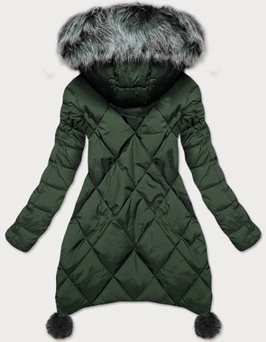 JACKE MIT LÄNGEREN SEITEN KHAKI (6788)