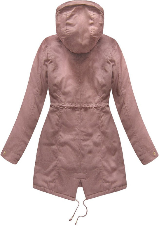 COTTON PARKA VINTAGE PINK (R1307)
