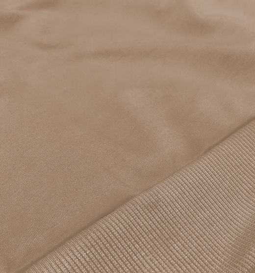 Damska cienka bluza dresowa cappuccino