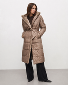 LONG JACKET WITH HOOD BLACK (PM7231)