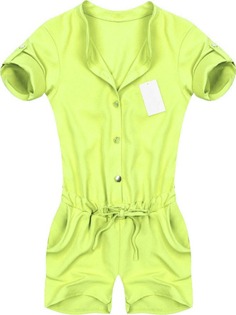 KURZ OVERALL MIT STEHKRAGEN LIMONE (ART28)