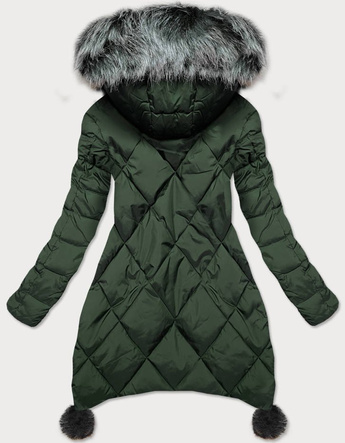 JACKE MIT LÄNGEREN SEITEN KHAKI (6788)