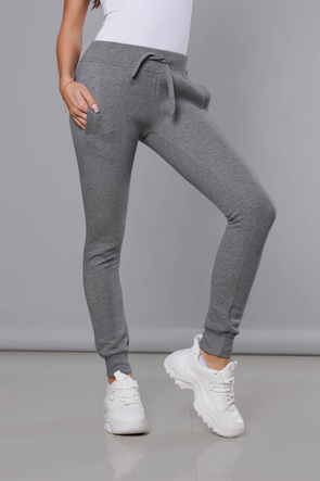 Spodnie dresowe grafitowe -5