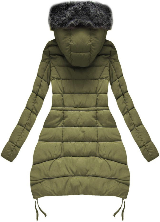 WINTER HOODED JACKET KHAKI (R3595)