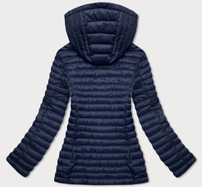 STEPPJACKE MIT KAPUZE ROT (7218)