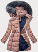LANGE STEPPJACKE ANTIK ROSA (7701)