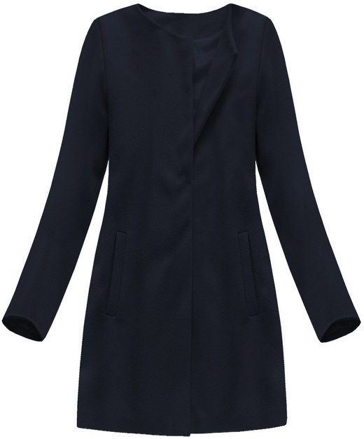 MINIMALIST COAT LIGHT NAVY BLUE (172/1ART)
