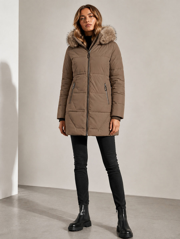 WINTER JACKET WITH MEMBRANE MINT (W182)