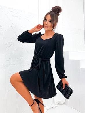 PENCIL DRESS BLACK (273ART)