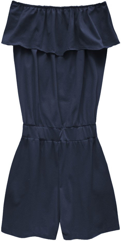 BANDEAU AUSSCHNITT KURZ OVERALL MARINEBLAU (108ART)